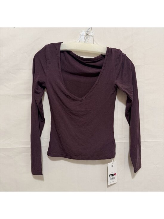 Women’S Best Tops - Women’s Best Smooth Contour LongSleeve Reversible Activewear Athletic T-Shirt XS
